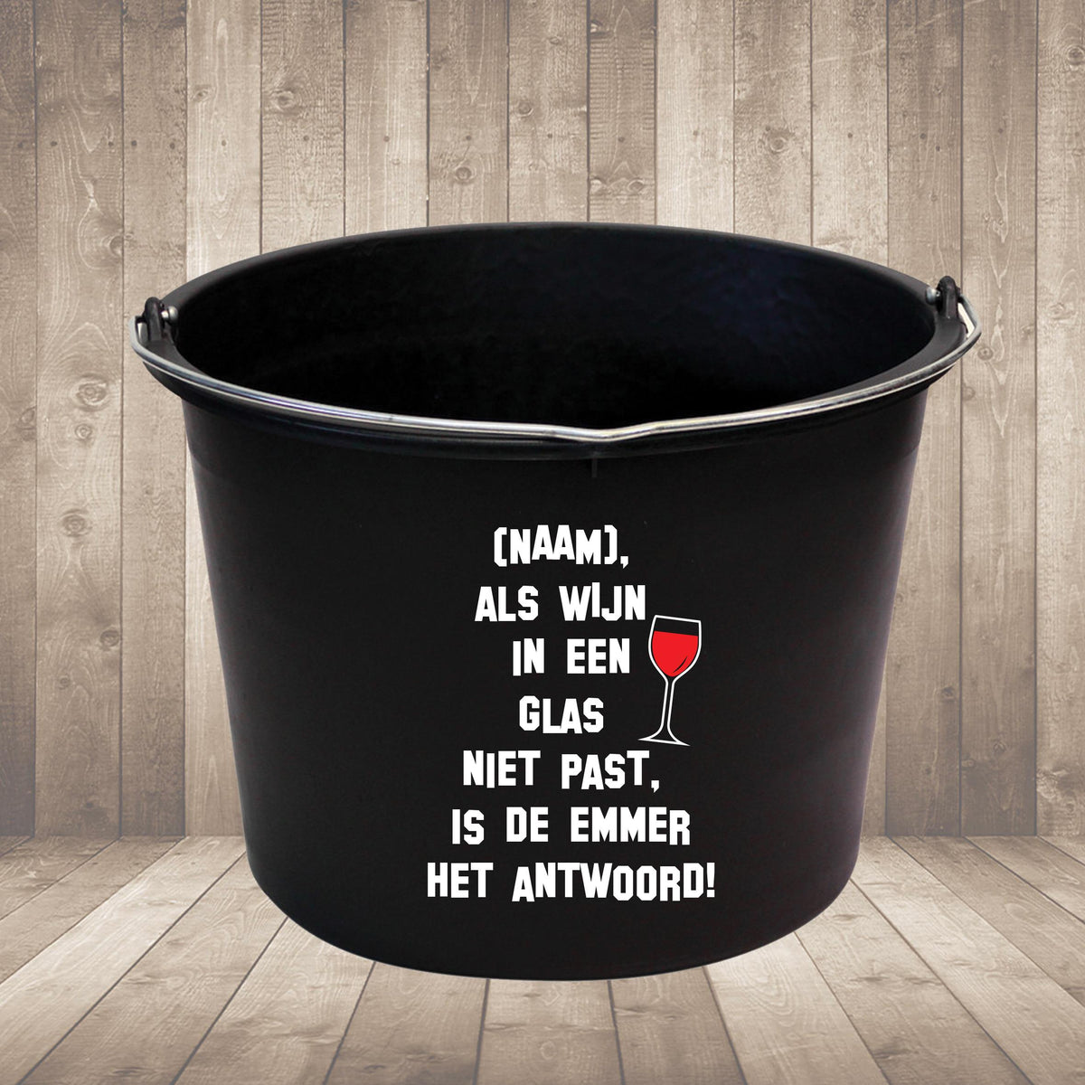 Gepersonaliseerde Wijnemmer 12L – Uniek Cadeau voor Vrouwen