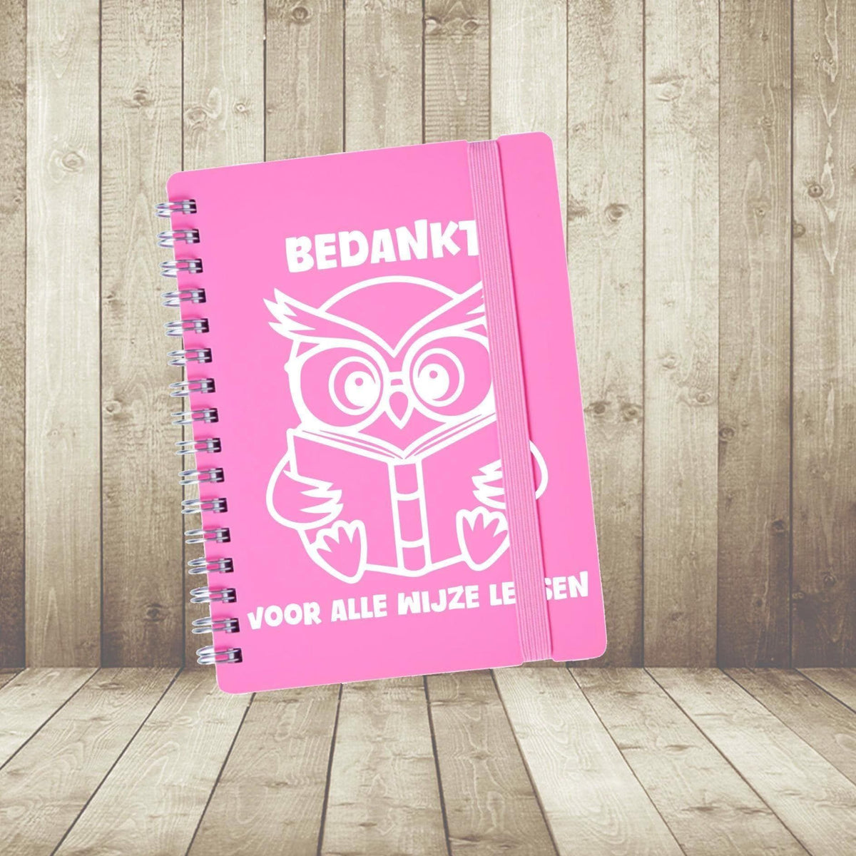 Gepersonaliseerde notitieboekjes met bedankt juf, Bedankt meester, juf kado ,juf bedankje, juf cadeautje, afscheidscadeau, Afscheid school
