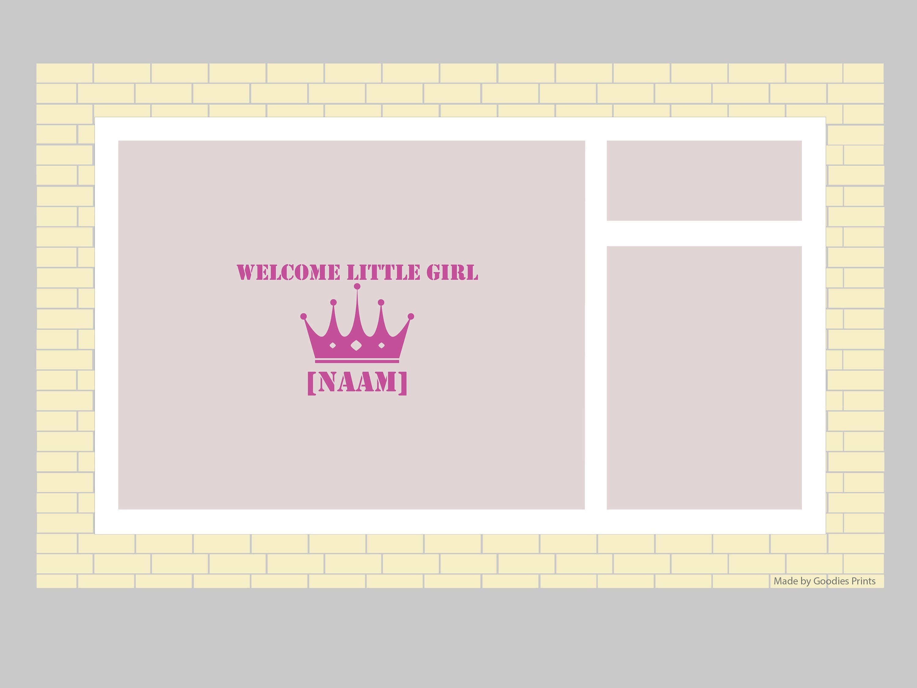 Geboorte Raam Sticker met naam | Gepersonaliseerde Vinyl Sticker