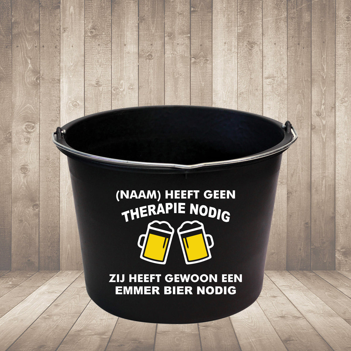 Unieke Gepersonaliseerde Emmer - Het Perfecte Cadeau voor Elke Gelegenheid! Verjaardag ,Feestemmer, Lol, Bieremmer,12 liter