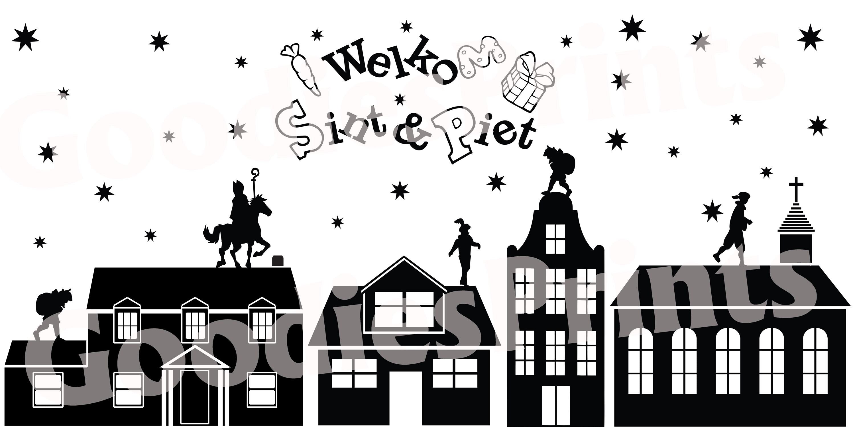 Gepersonaliseerde Raamstickers voor Sint, Piet & Kerst | Op Maat