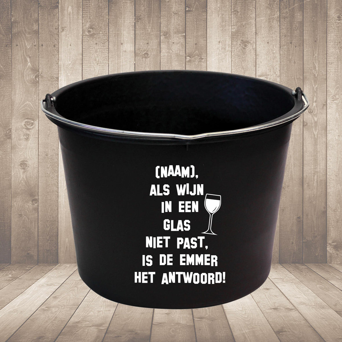 Gepersonaliseerde Wijnemmer 12L – Uniek Cadeau voor Vrouwen