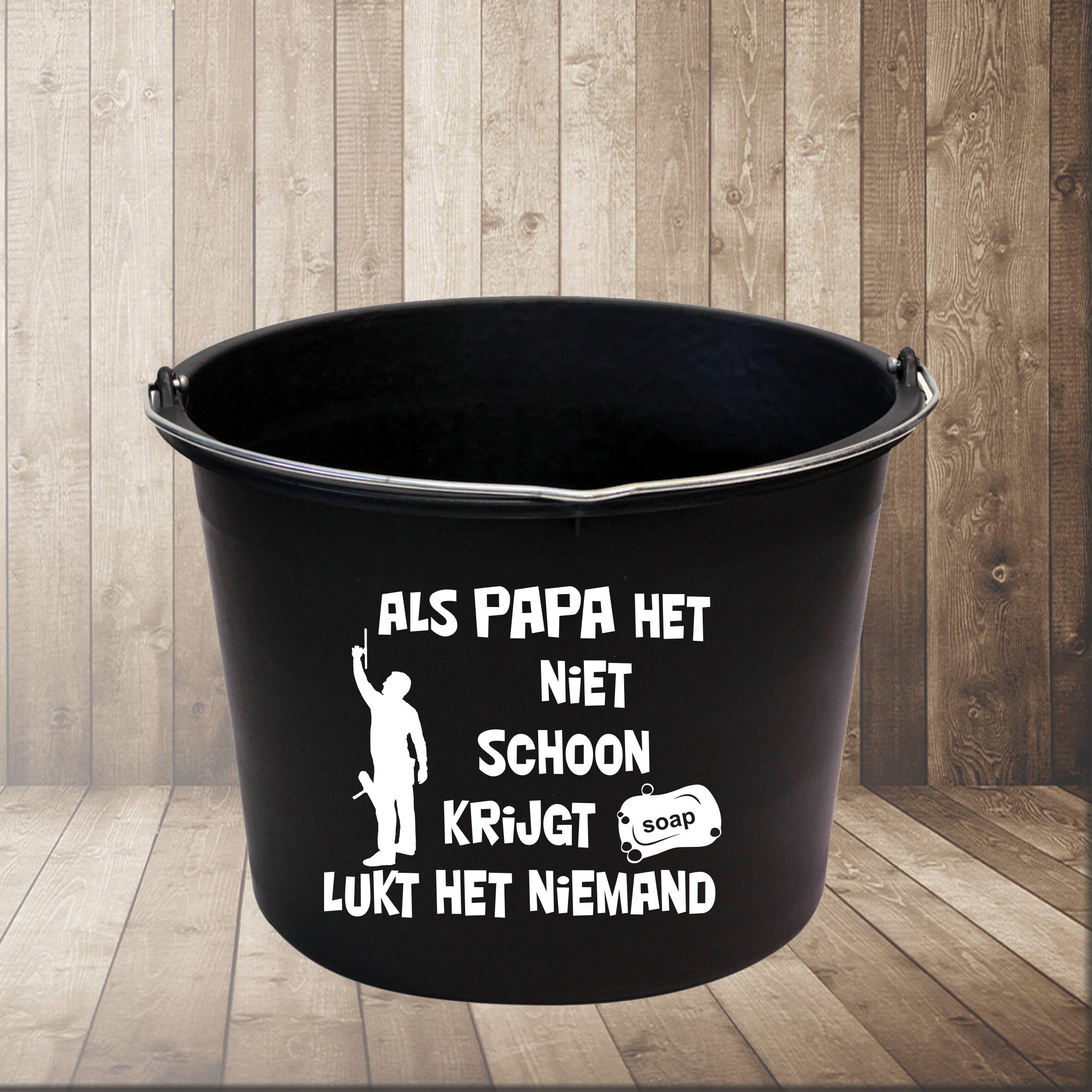 Unieke Gepersonaliseerde Emmer - Het Perfecte Cadeau voor Elke Gelegenheid! Verjaardag ,Feestemmer, Lol, Bieremmer,12 liter