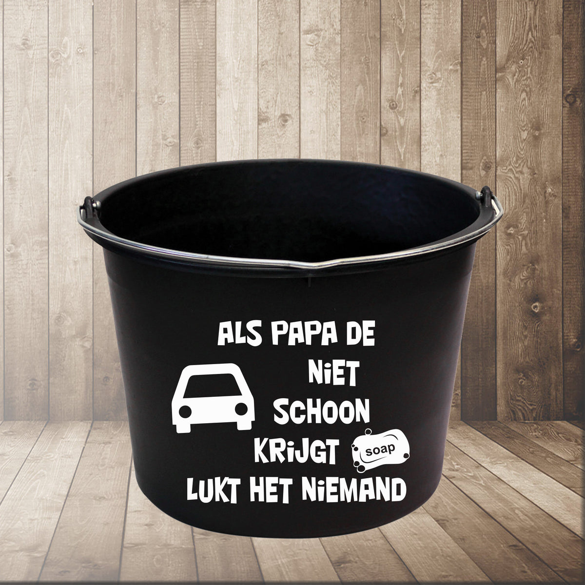 Unieke Gepersonaliseerde Emmer - Het Perfecte Cadeau voor Elke Gelegenheid! Verjaardag ,Feestemmer, Lol, Bieremmer,12 liter