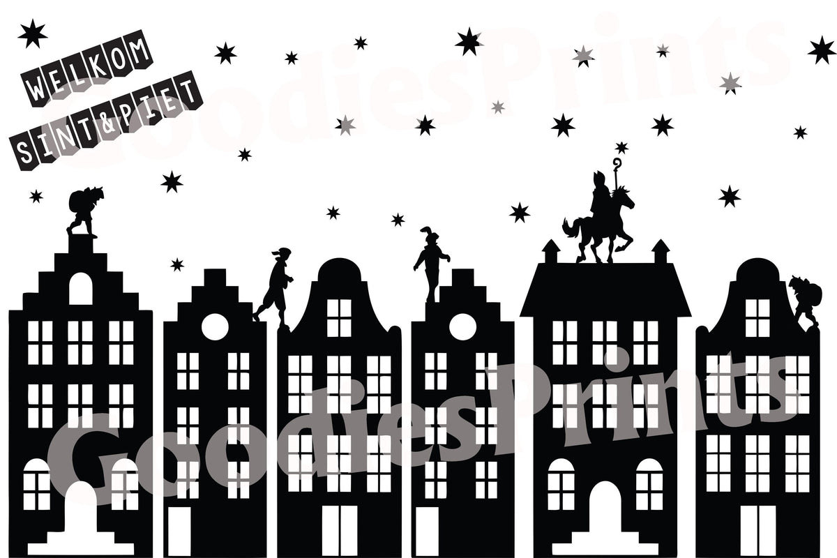 Gepersonaliseerde Raamstickers voor Sint, Piet & Kerst | Op Maat