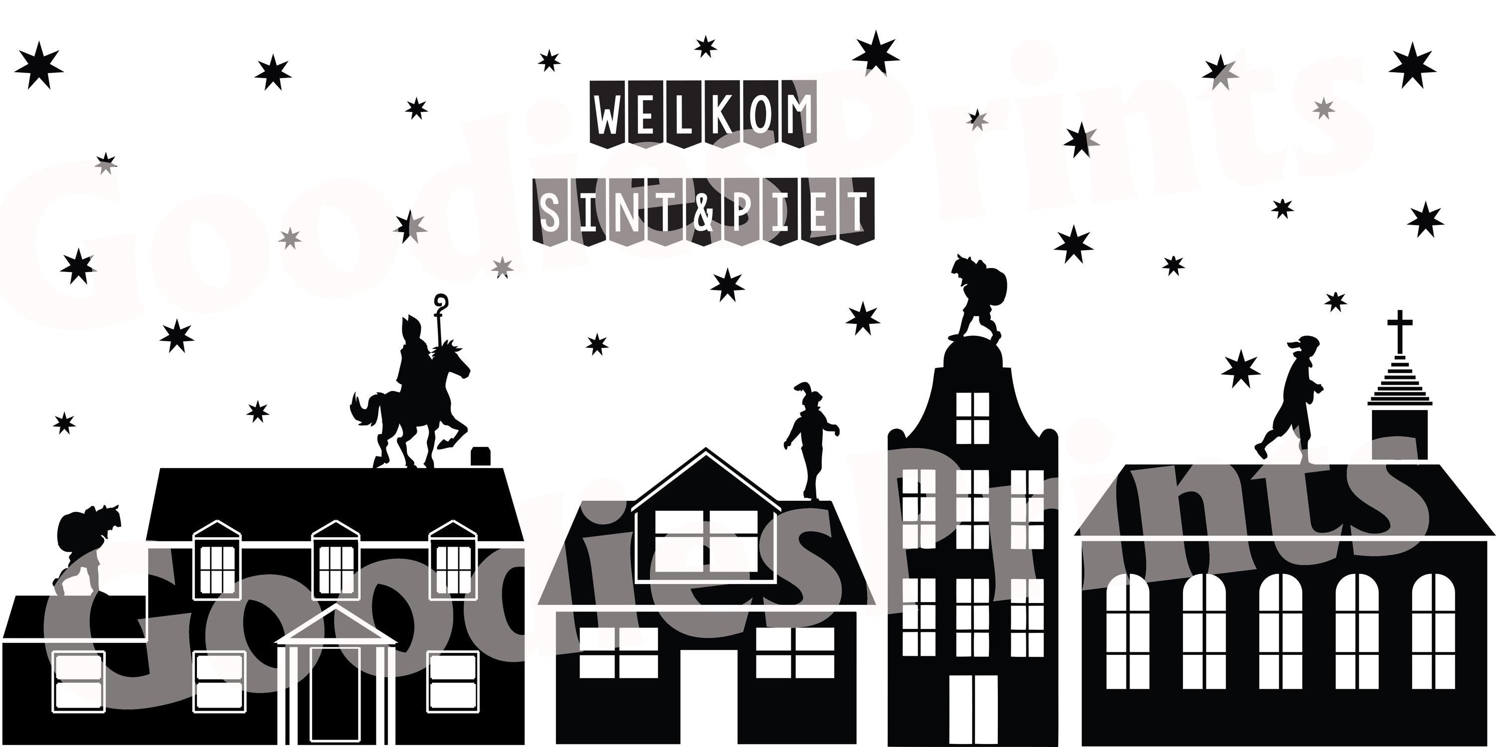 Gepersonaliseerde Raamstickers voor Sint, Piet & Kerst | Op Maat