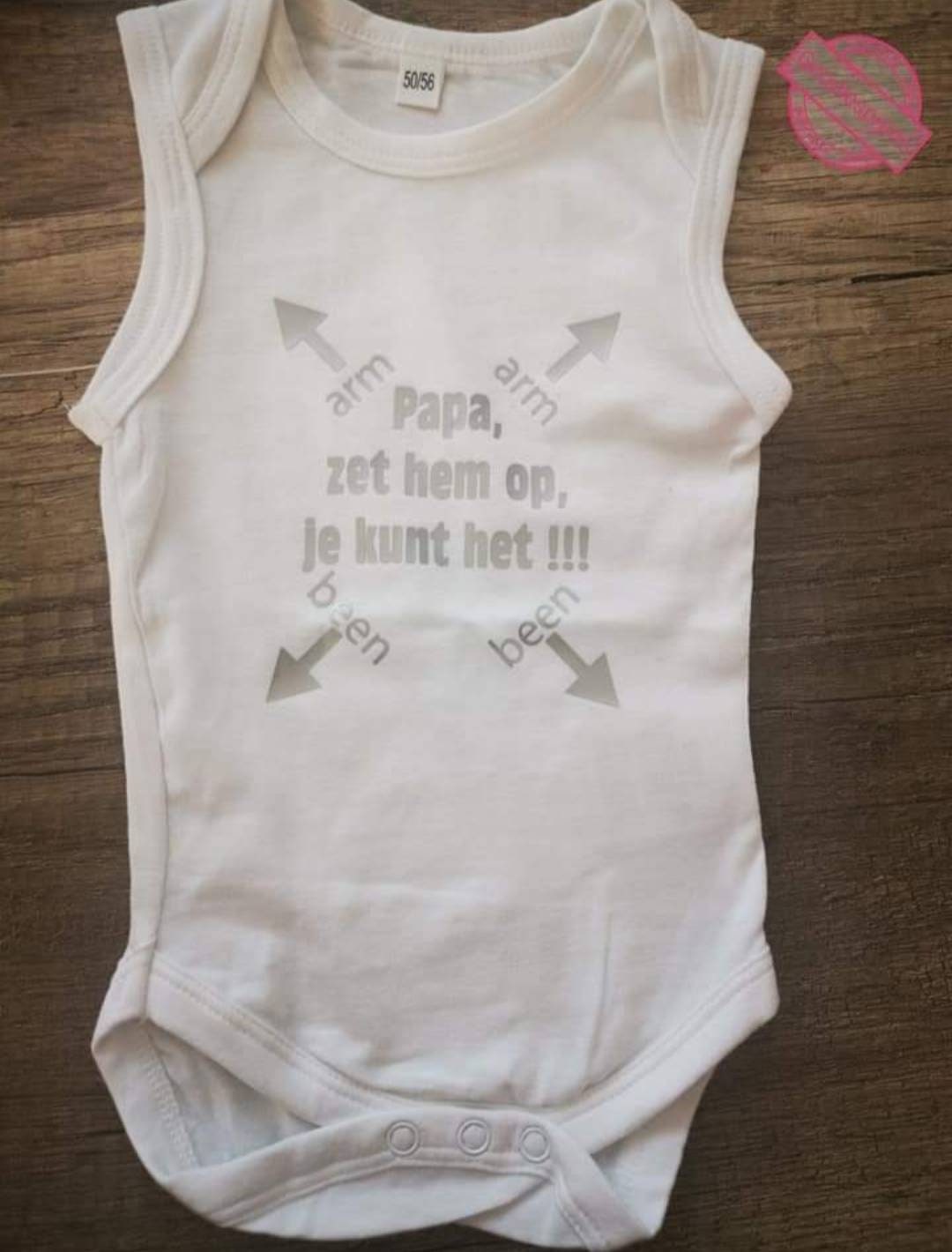Gepersonaliseerde Babyromper met Naam | Uniek Kraamcadeau