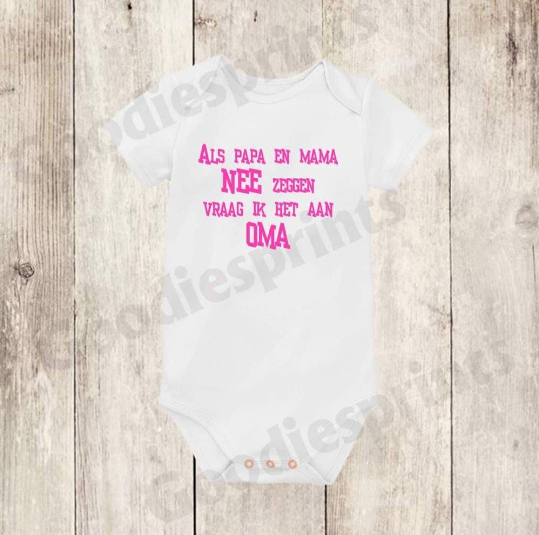 Gepersonaliseerde Babyromper met Naam | Uniek Kraamcadeau