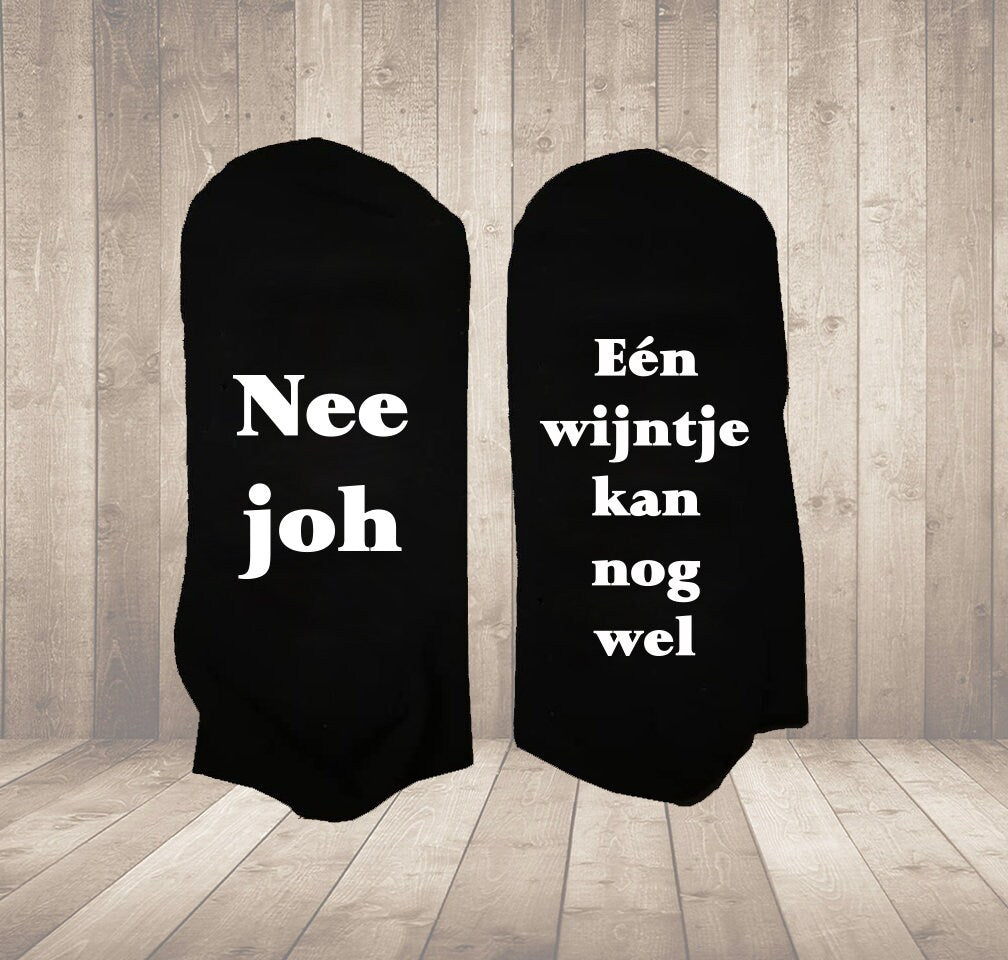 Gepersonaliseerde Sokken met Tekst – Grappig Cadeau voor Vrouwen