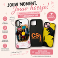 Persoonlijk Telefoonhoesje met Naam of Tekst – Uniek Cadeau – Custom Case – iPhone & Samsung Hoesje – Minimalistisch Design