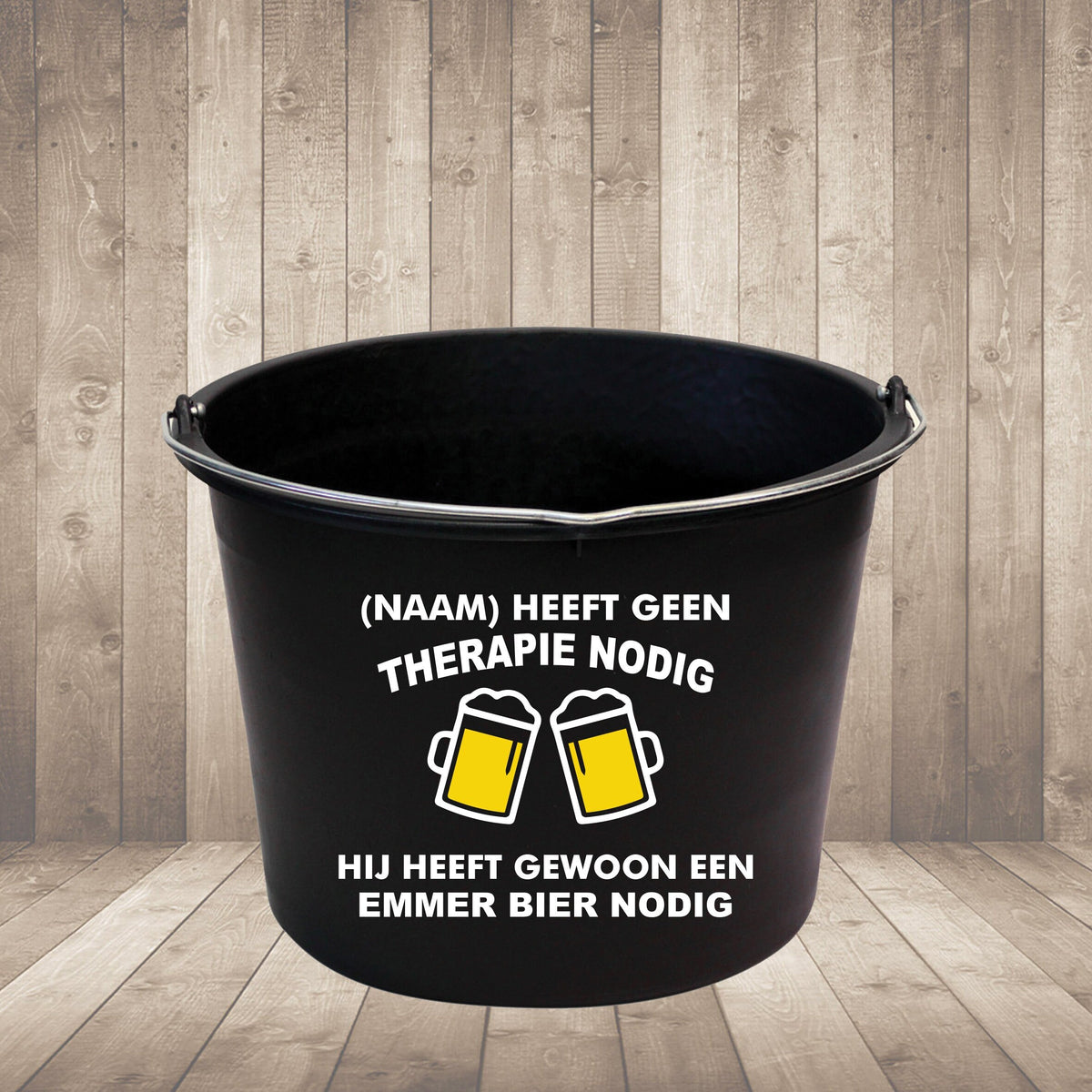 Unieke Gepersonaliseerde Emmer - Het Perfecte Cadeau voor Elke Gelegenheid! Verjaardag ,Feestemmer, Lol, Bieremmer,12 liter
