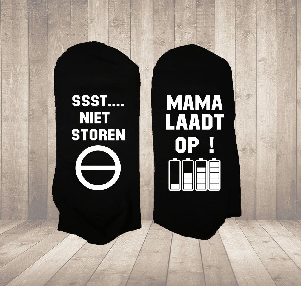 Gepersonaliseerde Sokken met Tekst – Grappig Cadeau voor Vrouwen