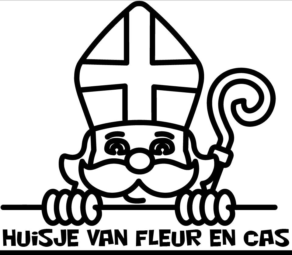 Gepersonaliseerde Raamstickers voor Sint, Piet & Kerst | Op Maat