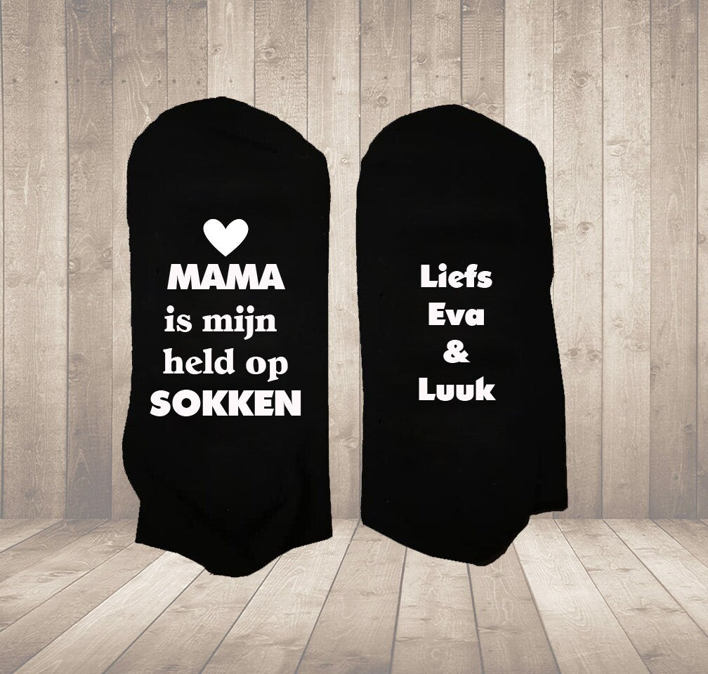 Gepersonaliseerde Sokken met Tekst – Grappig Cadeau voor Vrouwen