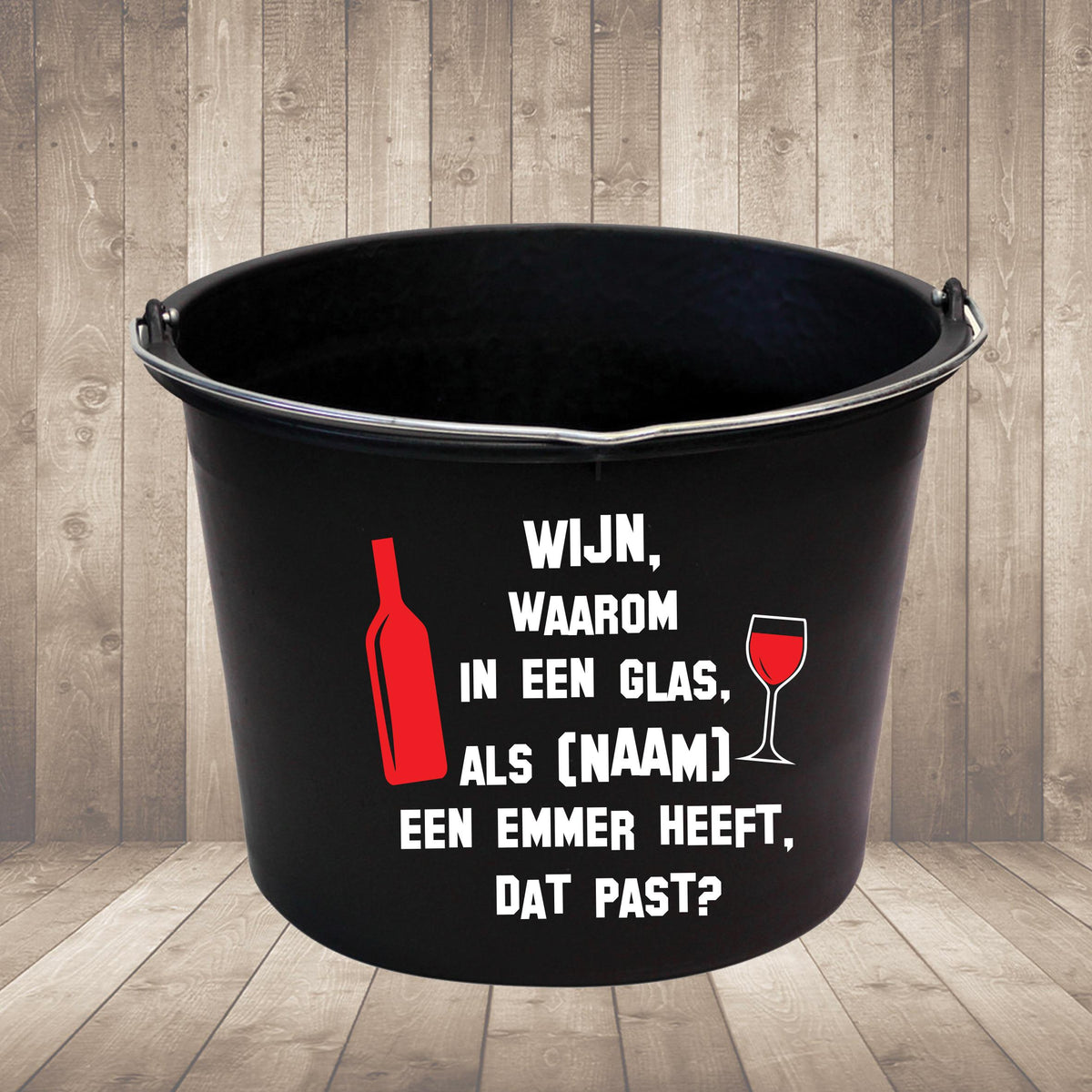 Gepersonaliseerde Wijnemmer 12L – Uniek Cadeau voor Vrouwen