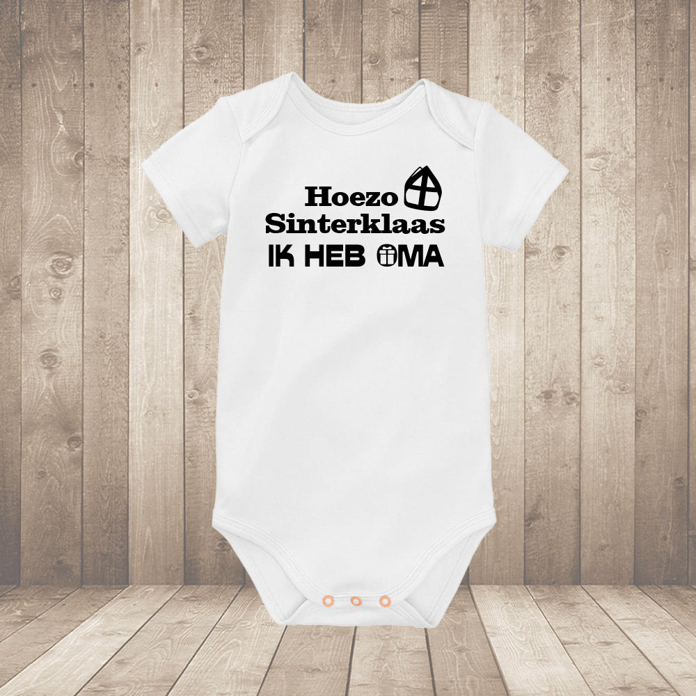 Rompertje Sinterklaas & Piet – Gepersonaliseerd Babyromper